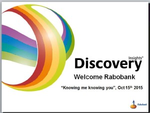 Workshop kleur bekennen voor Rabobank.